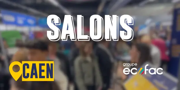 Vignette pour annoncer un salon à Caen